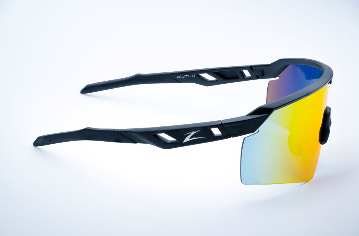 Agility Z1 - Blaze-Slingz Eyewear-Black Matte-Slingz Eyewear-Floating Sunglasses-Ocean Designed